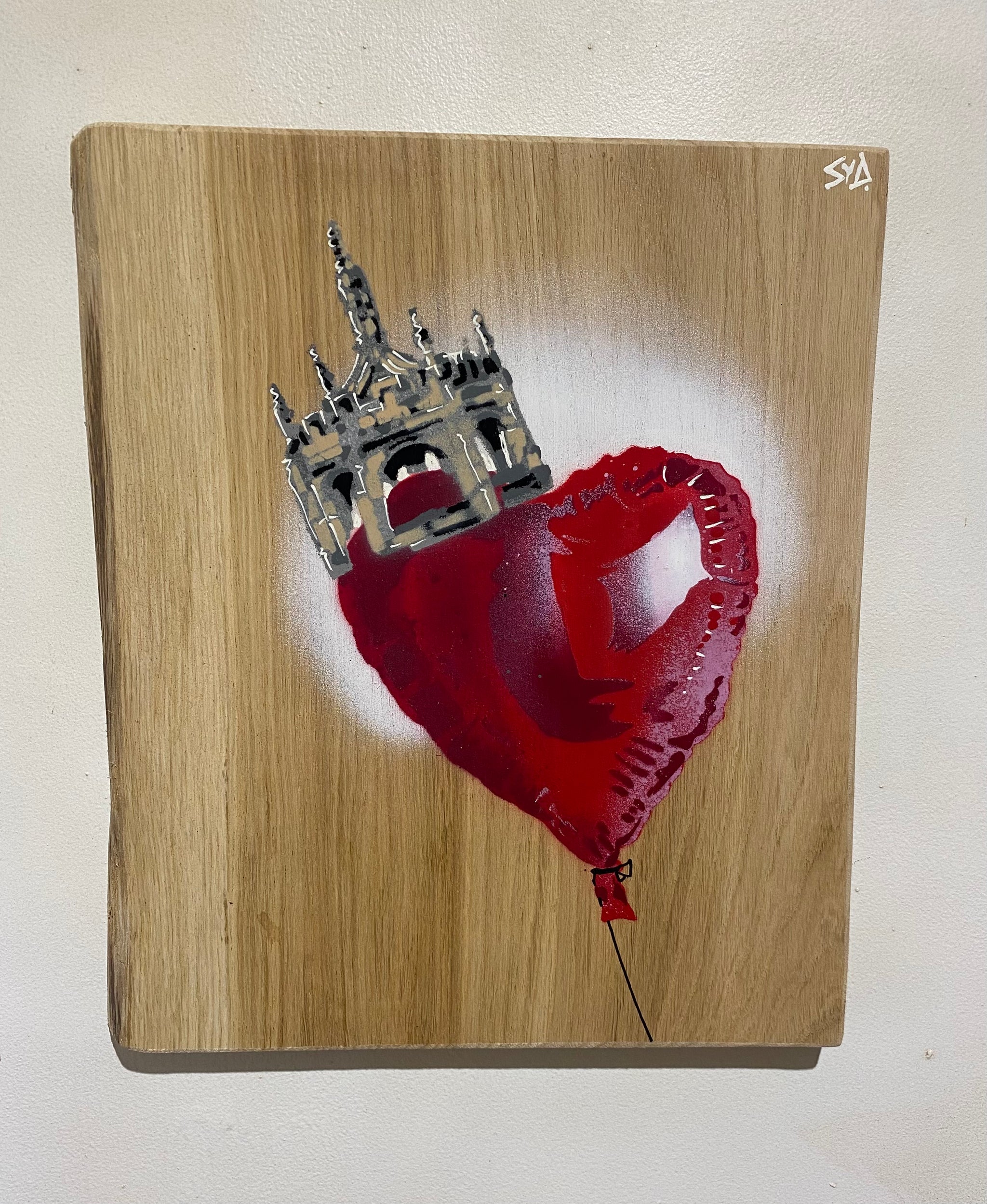 Love Malmesbury - On Oak - New for 2024 - approx size 26 x 34