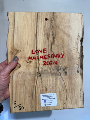 Love Malmesbury - New for 2024 - number 5 in edition on Elm - size 23 x 30cm