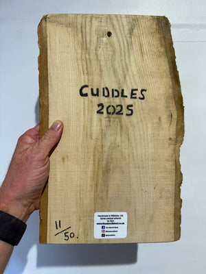 Koala ‘Cuddles’ 2025 - Number 11 in edition - 3D Stencil art on Ash Wood - Size 23 x 35cm