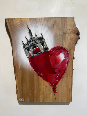 Love Malmesbury  - New for 2024 - number 1 in edition pm Elm - size 26 x 32cm -