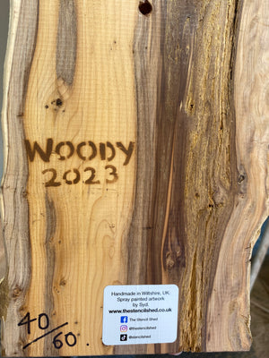 Woodpecker ‘Woody ’ 2023 on Ash wood, sustainably sourced from Wiltshire - signed limited edition (Copy)