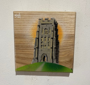 Tiny Tor - created in 2021 on sustainably sourced ash wood - size 11 x 11cm - Only few left in the edition.