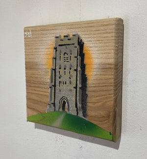 Tiny Tor - created in 2021 on sustainably sourced ash wood - size 11 x 11cm - Only few left in the edition.
