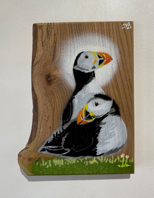 Pufflings For Life - New for 2023 - Signed Limited Edition Artwork 16 x 22cm