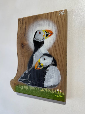 Pufflings For Life - New for 2023 - Signed Limited Edition Artwork 16 x 22cm