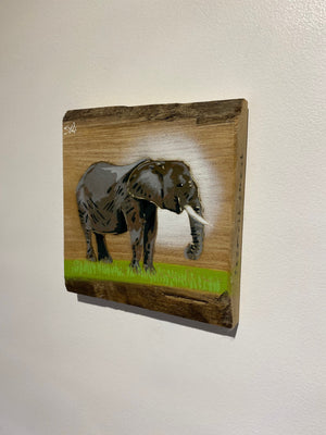 Elephant Trunky - Number 1 in edition Elm wood - 16 x 17cm