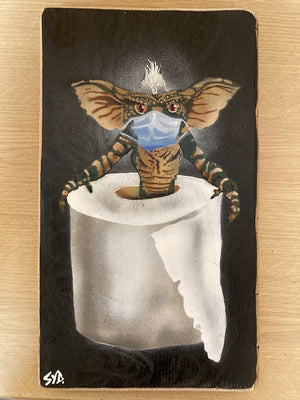 Second Stripe Gremlin - Signed Limited edition of 20 created in 2020 - SOLD OUT
